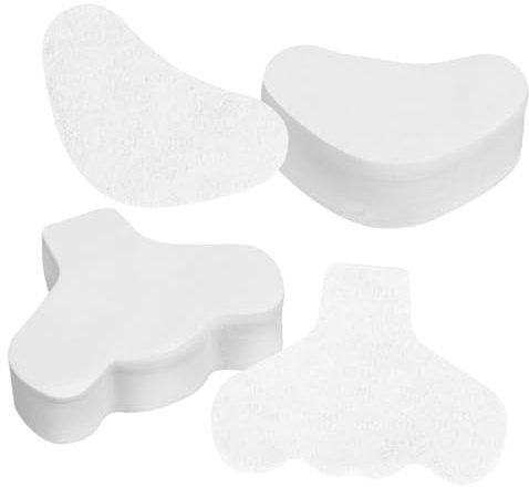 CIMAXIC 200 Stück Baumwoll Pads für Nase und Kinn Sanfte Bereiche Pflege Weiche Reinigungspatches zur Porenreinigung Effektive Mitesserentfernung Komfortabler Sitz