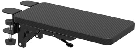 demaxiyad Support pour Bras de Bureau | Support Ergonomique Pliable Sans Perçage - Repose-Bras Extensible pour Ordinateur | pour Bureau Domicile École Appartement Étude Adulte