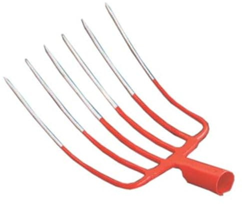 1 PZ FORCA FIENO ORSATTI ACCIAIO FORGIATO DENTI 6