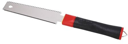 XHTLLO Sega a Strappo, Sega a Doppio Taglio con Lama Metallica SK5 Sega a Mano Portatile, 3 Strati Pratica Sega a Nastro Portatile Pieghevole a 90 Gradi, per la Lavorazione del Legno