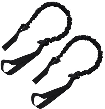 Happyyami Partytütenfüller 2 Stück Bauchrad Elastische Schnur Emulsion Sport Fitness Körperformungsgürtel Fitness-Widerstandsbänder