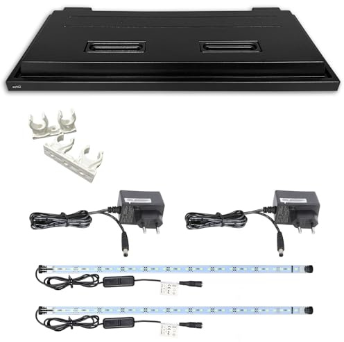 ZooPaul MLineLEDAbdeckung (100x40cm 2X LED weiß)