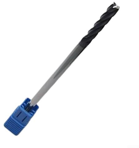 6 mm HRC50 Hartmetall-Schaftfräser mit extra langem Schaft für reibungslose CNC-Fräsen