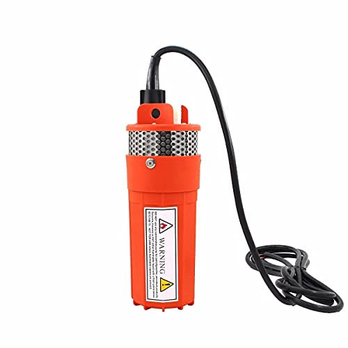 Water Pumps, Parts & Accessories DC 12/24V Submersible Solar Water Pump, 70M Lift Small Power, ​Outdoor Garden Fountain Deep Well Aquarium Aquario(12V)