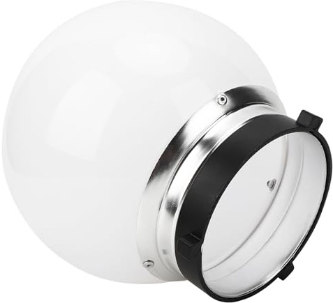 Qukaim Photography Accory Lampenschirm, 15 cm, weicher Lichtball, allgemeiner Blitz-Lampenschirm