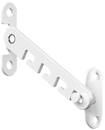 Aufenthaltsraum verstellbar – Premium-Fensterstopper und Sicherheitsbegrenzer | Anti- Verriegelung für Türen und | Lüftungsregler mit Sicherheitsverriegelungsmechanismus