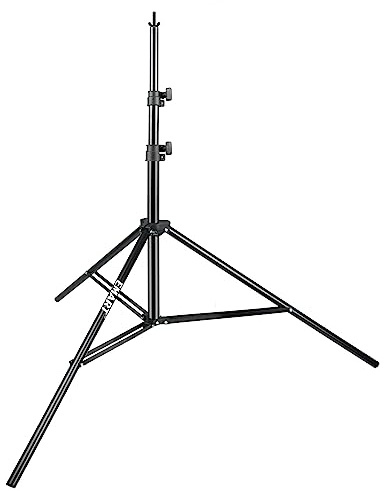 EMART 260cm Lichtstativ Stabil Lampenstativ 10kg Traglast Licht Stativ-2Pcs
