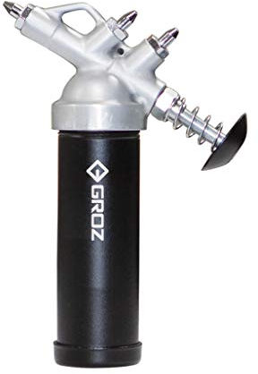 Groz 43105 Mini-Fettpresse mit Push-Typ