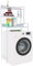 CLP Darby Scaffale per Lavatrice I per Bagno, Lavanderia I con 3 Livelli I Organizzatore di Stoccaggio Indipendente, Colore:Bianco