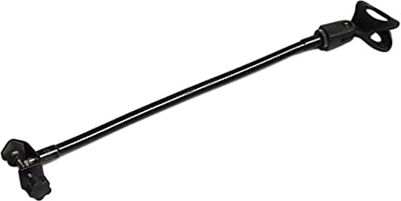 Leeadwaey Supporto per microfono, supporto flessibile per microfono da tavolo a collo di cigno e morsetto da scrivania