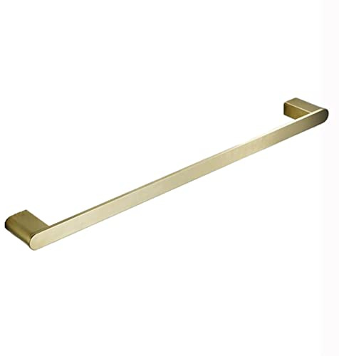 Towel Ring, Towel Rail for Bathroom, Gold Towel Bar Rails Single Rod,Stainless Steel Towel Holder 40cm-60cm Towel Rack Bathroom Wall Mounted Towel Bar(SZ:60cm) ( Color : Multi colored , Size : 60cm )