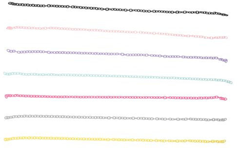 GALPADA 35stücke Farbenfrohe Teiliges Brillen Und Maskenhalter-kette Aus Kunststoff Für Bastelprojekte Angenehm Zu Tragen Praktische Lösung Für Brillenverluste Geeignet Für Frauen Und