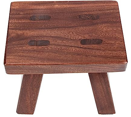 SEWOART Kleiner Holzhocker Als Kinder-tritthocker Vielseitig Einsetzbar Für Zuhause Und Garten Praktisch Zum Sitzen Und Erhöhen