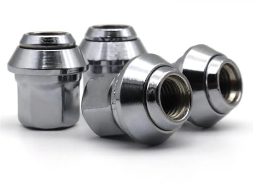 Radbolzen Radschraube Kompatibel Mit Ford Für B-Max Für Fiesta Für Kuga Für Mondeo MK4 MK5 MK6 MK7 MK8 4 Stück Auto-Leichtmetallradmuttern M12 × 1,5 19 Mm Sechskant-Radnaben-Reifenschraubenbolzen