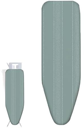 GSKFXJ Bügelbrettbezug Baumwolle 120x40cm Bügelbrett ErsatzBezug 100x34cm Einstellbar Bügelbrettbezug for Standardbretter, Schnelles Bügeln(Green,90x30cm)