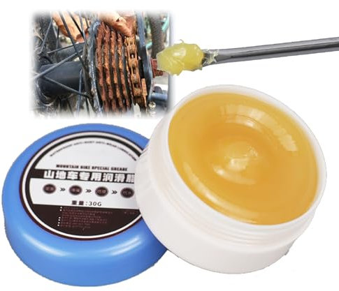 Lithium Grease Multi-Purpose Bike Grease, Anti-Seize Copper & Silicone, O-Ring, Brake, Assembly, Lithium & Thread Lubricant - High Temp Formula