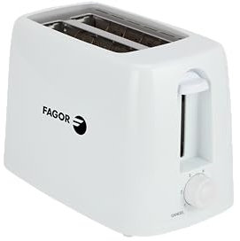 Fagor Tostador FlexiToast 650W – 2 ranuras, control regulable, función automática, diseño compacto, ideal para pan de molde y tostadas crujientes, fácil de limpiar