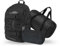 Baagl Schulrucksack Set Jungen 3 Teilig (Skateboard Rucksack, Mäppchen, Sporttasche), Schultasche ab 3. Klasse, Grundschule Ranzen mit Brustgurt, Ergonomischer Schulranzen, 25 l (Uni Schwarz)