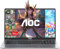AOC Ordenador portátil Gaming Ryzen 7 7735HS (hasta 4.75Ghz) DDR5 4800Mhz 16GB RAM 512GB SSD Extensiones 4TB Carcasa de Metal,Tastiera Retroilluminata, BT5,2,WiFi6,Type C,Gaming Laptop 16