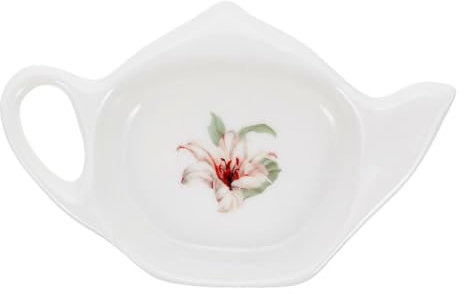 Mobestech Portabustine Tè Teiera Sottopiatto Multifunzionale per Snack Dessert e Condimenti Ristoranti e Tearoom