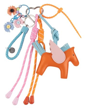 Georgie Porgy Taschenanhänger Schlüsselanhänger Handtaschen Zubehör für Damen Bag Charm Schultasche Rucksack Sporttasche Cute Keychain Geschenke für Mädchen