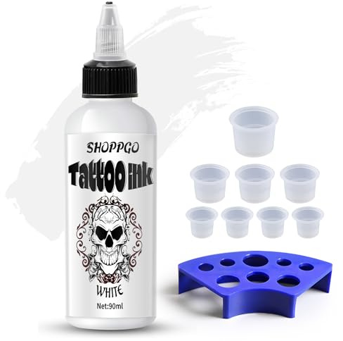 Dynamic Tattoo Ink, White Tattoo Ink 90ml