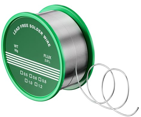 Aevorine lödtenn (50 g/0,6 mm) för elektrolödning och gör-det-själv (Sn99,3 Cu0,7)