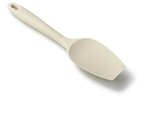 Zeal Silicone Non-Scratch Spatula Spoon Cream (10”/26cm)