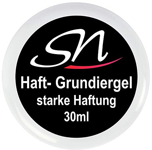 SN Nageldesign Haftgel Grundiergel für Gelnägel Primer Superbond Ultrabond UV Gel starkes Nagelgel 30ml