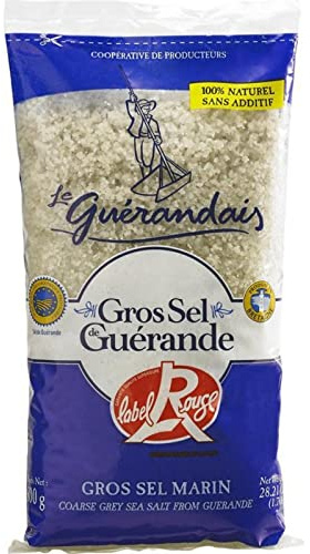 Le Guérandais Gros Sel de Guérande Label Rouge 800g (lot de 3)
