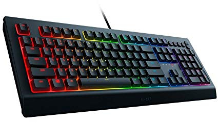 Razer Cynosa V2 Gaming Keyboard: Customizable Chroma RGB Lighting - Individually Backlit Keys - Spill-Resistant Design - Programmable Macro Functionality - Dedicated Media Keys