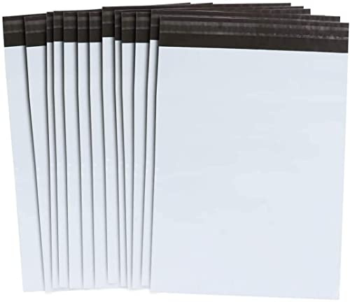 100 Stück Versandbeutel Plastik Versandtaschen 381x483mm | selbstklebend und blickdicht, Versandtüten aus Plastik für Kleidung und Textilien (XXL)
