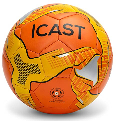 ICAST Football Size 5 Football Gifts for Boys I Football Training I Football Ball I Presents for Teenage Boys /Girls I Soccer Ball I Match Football I Kids Football.