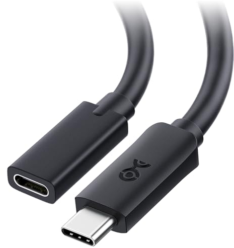 Cable Matters Cavo di Estensione USB 4 40Gbps 0.5m, Design Reversibile, Compatibile Con Thunderbolt 4, Porta Thunderbolt