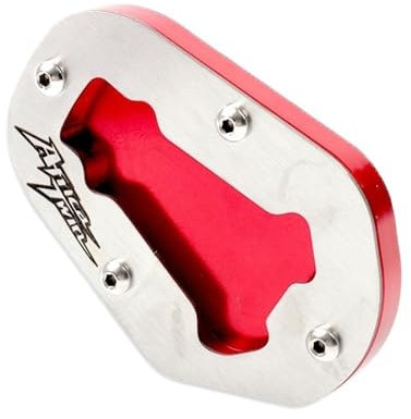 SeitenstäNder Verbreiterung Fit -Verwendung for Honda CRF1100L Abenteuersport CRF1000L CRF 1000L 1100L Afrika Twin CNC Kickstand Sidestand Stand Extension Enlarger Pad Motorrad SeitenstäNder Unterlage