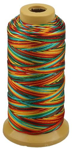 Nylon Schnur für die Gartenarbeit Markieren von DIY-Projekten Basteln von Mauerwerk (Bunt, 1mm-656 feet)