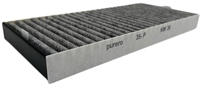 purero® Ersatzfilter DKF 35-P passend für Miele Dunstabzugshauben KMDA 7272, KMDA 7473, KMDA 7676, KMDA 7876/12041230 / 28997240EU1 – Active AirClean Geruchsfilter - Made in Germany