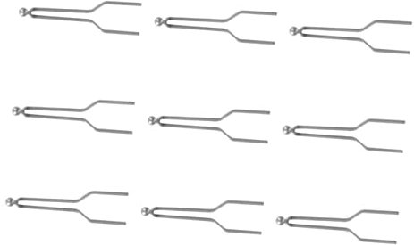 WATIIFUFU Brandmalerei-drahtspitzen-set Hochbeständige Spitzen Für Brandmalerei-stift 9-teilige Holzbrennmaschinen-spitzen Nickel-chrom-legierung