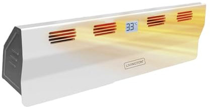 Livington SmartAir - Wärmezirkulator - energiesparender Heizverstärker - bessere Heizleistung - Heizkörper Ventilator - Wärme Verteiler - Heizstrahler -