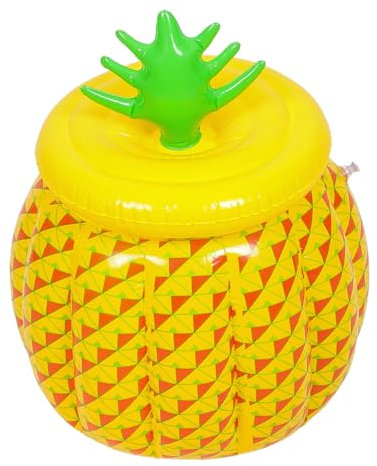 SHOWERORO Inflatable Ice Bucket PVC Foldable Portable Ice Bucket for Parties Outdoor Use for Beach Pool Parties