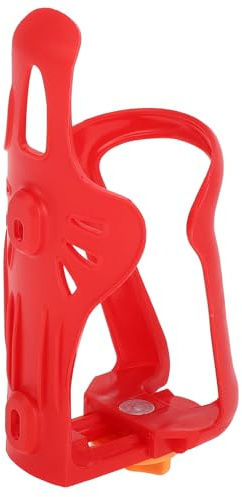 RATCHROLL 1 Pc Universal Motorcycle Bike Drink Holder Adjustable Motorbike Bicycle Water Bottle Cup Holder Red ABS PC
