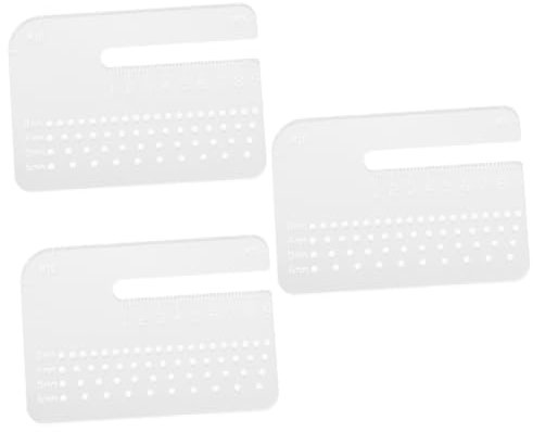 TOPPERFUN 3stücke Leather Hole Punch Tool Multifunktionales Stanzgerät Für Lederarbeiten Geeignet Für Bastelprojekte Und Gürtelherstellung Einfach Zu Bedienen Für Anfänger