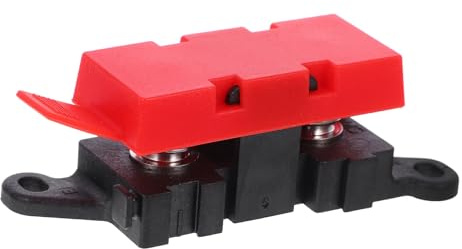 Cabilock 200a Blocco Fusibili e Barra Collettrice Per Auto Camper Camion Blocco Distribuzione Audio Copertura Isolata Realizzato in Siliconica e Inossidabile Capacità Carico