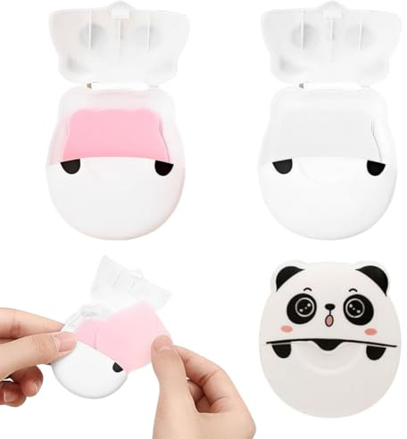 HABNI 2 Scatole 100 Fogli Di Sapone Da Viaggio Sapone In Fogli Sapone In Fogli Da Viaggio Fogli Di Sapone Portatili Carta Da Viaggio Da Campeggio Usa E Getta Pulito E Igienico Quando Si Esce