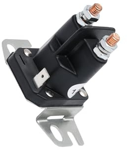 kesurpae Solenoide di avviamento per Tosaerba 12V Parti di Ricambio Solenoide avviamento per trattorino rasaerba Durevole ed efficiente 745000 745000MA 745001 12V Sostituisce 555375GS 691656 745000