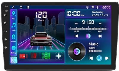 bil-GPS-navigationssystem 9-tums bilstereo navigationsskärm Android Carplay universalradio bil-DVD-spelare