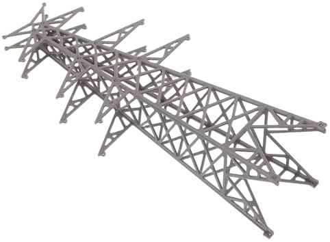 MUELODSIC 100 Negra, 18.8 Cm para Dioramas de Construcción, Accesorios para Maquetas de Carretera y Escena Arquitectónica, Material Resistente para Manualidades y Trenes en Miniatura