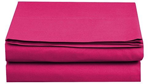Luxury Fitted Sheet on Amazon Elegant Comfort Wrinkle-Free 1500 Premier Hotel Quality 1-Piece Fitted Sheet, Twin/Twin XL Size, Pink