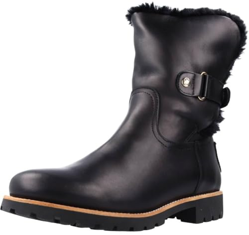 Panama Jack Felia Igloo Damen Warm gefüttert Biker Boots Halbschaft Stiefel & Stiefeletten