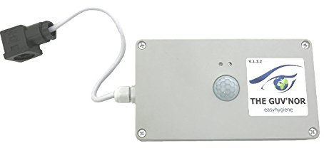 GUVNOR PIR Sensor Urinal Water Saver Management Battery Powered Flush Controller